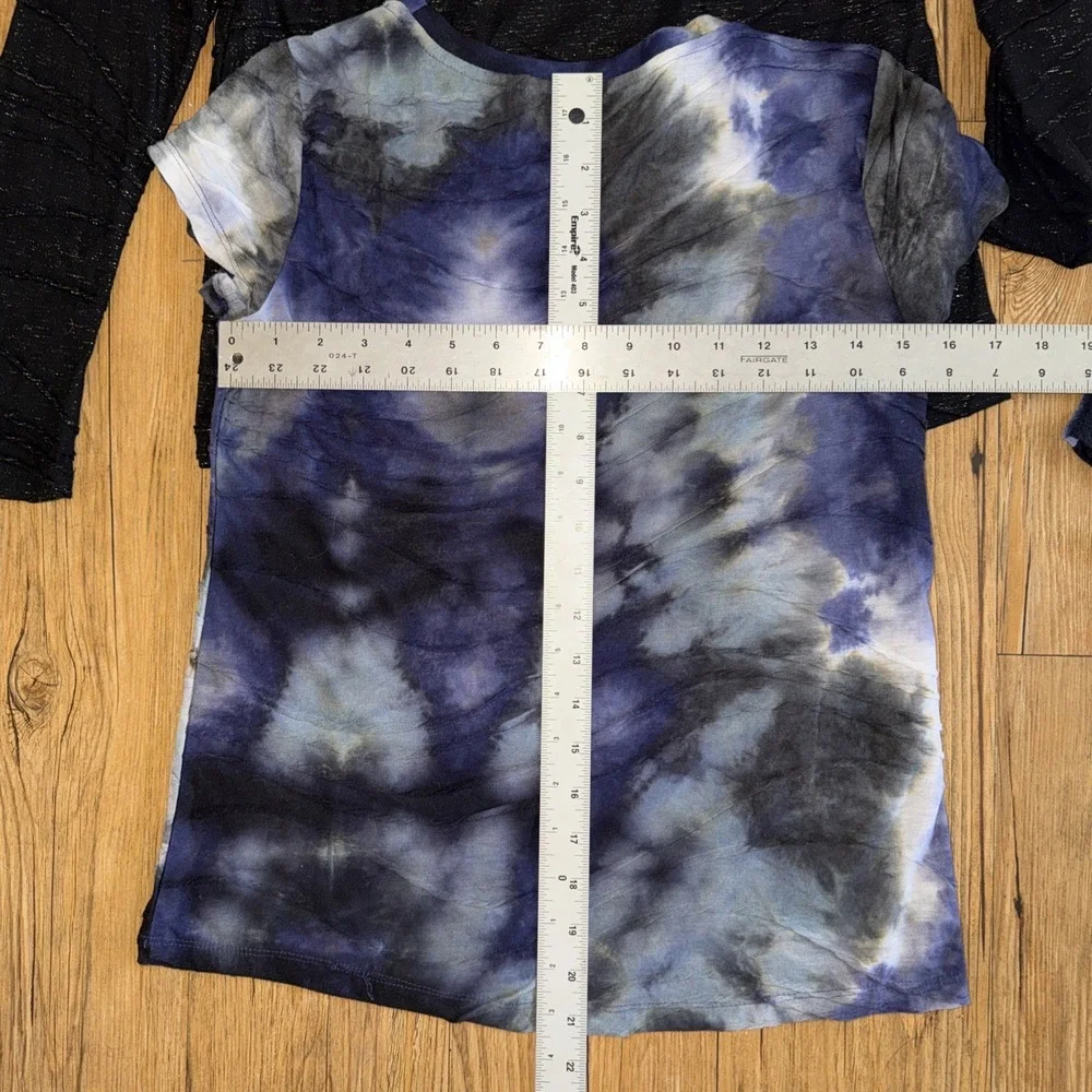 simply vera wang tops Lot Of 3 Women's Size Petite Small Colorful Lightweight I - Picture 4 of 10